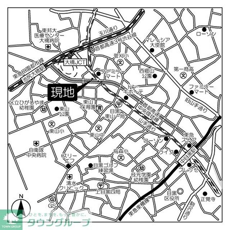 パークフラッツ中目黒の物件内観写真